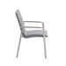 DIAMOND SUNBRELLA® - krzesło z podłokietnikami z drewna teakowego Kettler  0103902-7100
