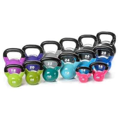 Kettlebell winylowe 4 kg - GIPARA FITNESS